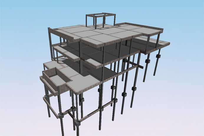 Projeto estrutural e da fundação, em concreto armado convencional | residência