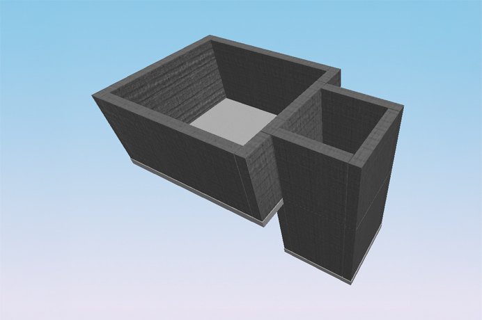 Projeto estrutural completo para estação de tratamento de esgoto